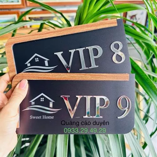 Biển Số Phòng Khách Sạn Cao Cấp – Đẹp, Bền, Giá Tốt Tại Lâm Đồng